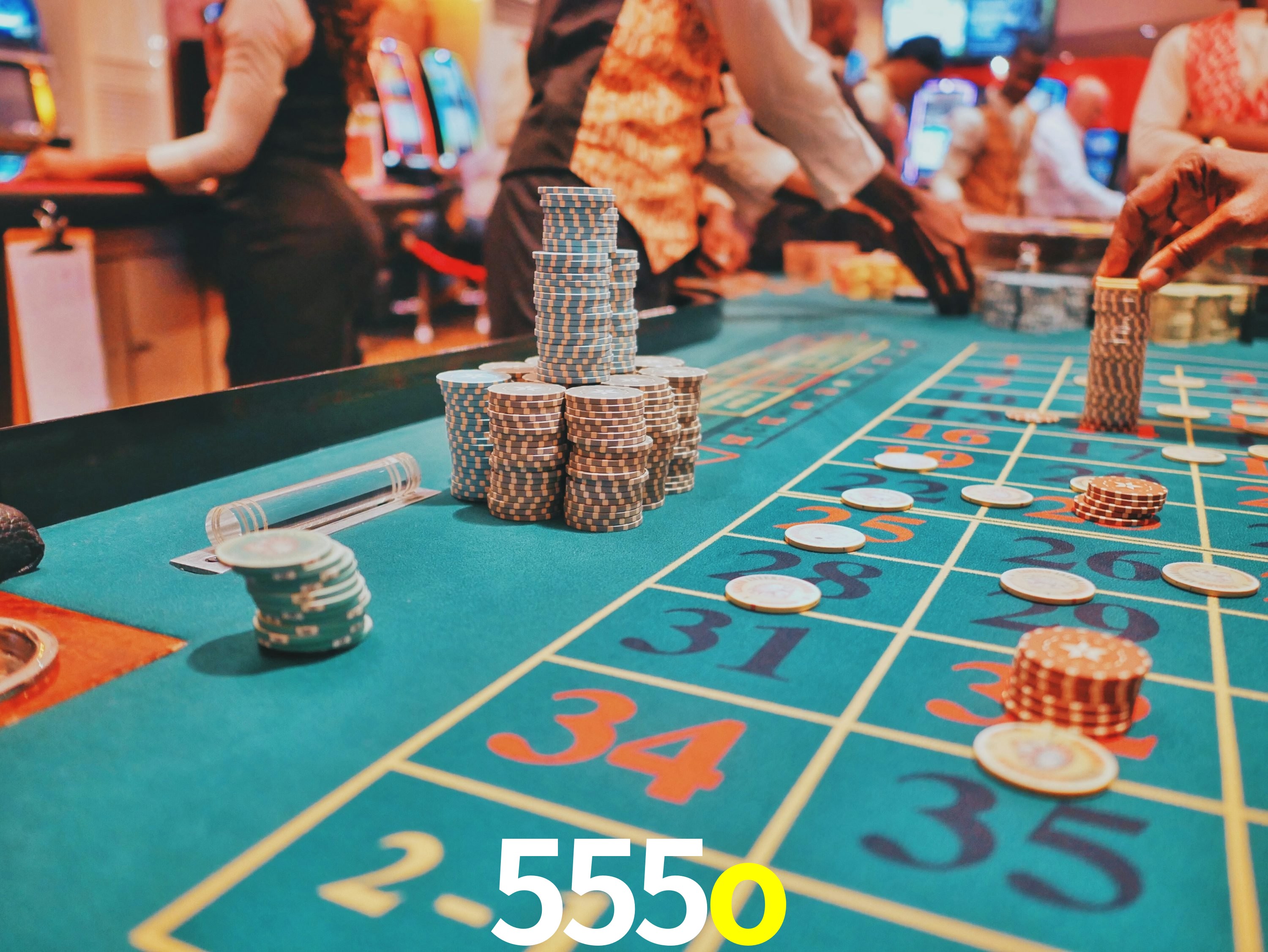 Mesa de Blackjack 555o