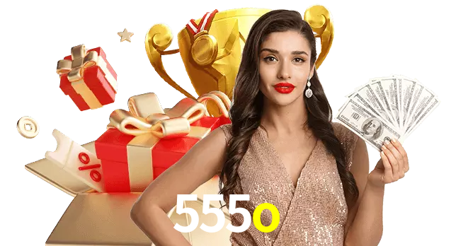 Jogue com dealers reais no 555o!